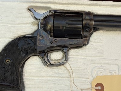COLT 3RD GEN SINGLE ACTION ARMY REVOLVER 357 MAGNUM ~ MADE 1980 ~ - Image 3 of 15