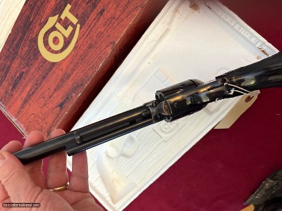COLT 3RD GEN SINGLE ACTION ARMY REVOLVER 357 MAGNUM ~ MADE 1980 ~ - Image 11 of 15