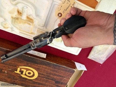 COLT 3RD GEN SINGLE ACTION ARMY REVOLVER 357 MAGNUM ~ MADE 1979 ~ - Image 9 of 11