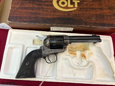 COLT 3RD GEN SINGLE ACTION ARMY REVOLVER 357 MAGNUM ~ MADE 1979 ~ - Image 5 of 11