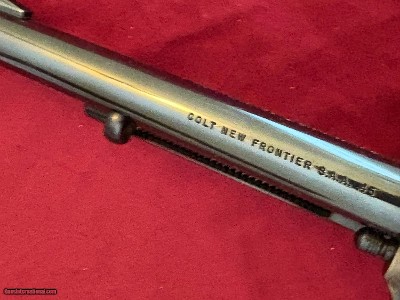 COLT 3RD GEN NEW FRONTIER SINGLE ACTION REVOLVER 45LC - Image 13 of 17