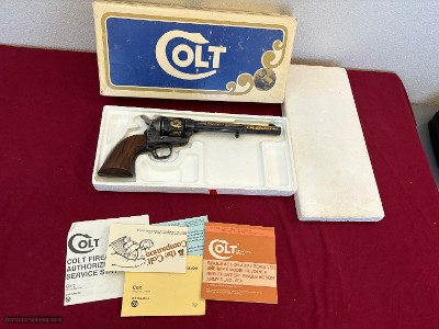 COLT SINGLE ACTION 7 1/2