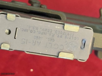COLT MODEL SP1 SEMI AUTO AR15 RIFLE .223 ~ MADE 1974 ~ - Image 12 of 18