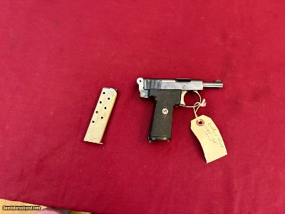 WEBLEY & SCOTT MODEL 1908 SEMI AUTO PISTOL 32ACP AUTOMATIC - Image 10 of 10