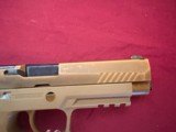 SIG SAUER M17 U.S. MILITARY SURPLUS SEMI AUTO PISTOL 9MM ~ RESEARCH LETTER ~ - 5 of 14