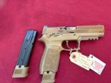 SIG SAUER M17 U.S. MILITARY SURPLUS SEMI AUTO PISTOL 9MM ~ RESEARCH LETTER ~