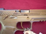 SIG SAUER M17 U.S. MILITARY SURPLUS SEMI AUTO PISTOL 9MM ~ RESEARCH LETTER ~ - 3 of 14