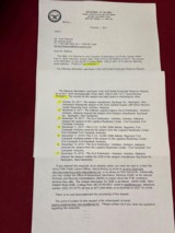 SIG SAUER M17 U.S. MILITARY SURPLUS SEMI AUTO PISTOL 9MM ~ RESEARCH LETTER ~ - 13 of 14