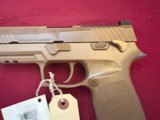 SIG SAUER M17 U.S. MILITARY SURPLUS SEMI AUTO PISTOL 9MM ~ RESEARCH LETTER ~ - 8 of 14