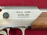 M.O.A. CORP SINGLE SHOT PISTOL ~ 3 BARRELS. ~ 300 W.S.M , 350 REM, 458 WIN ~ - 5 of 13