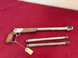 M.O.A. CORP SINGLE SHOT PISTOL ~ 3 BARRELS. ~ 300 W.S.M , 350 REM, 458 WIN ~ - 1 of 13