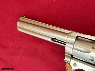 COLT KING COBRA 357 MAGNUM STAINLESS REVOLVER ~ MADE 1993 ~ - Image 11 of 13