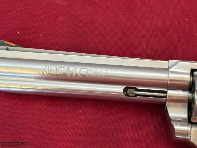 COLT KING COBRA 357 MAGNUM STAINLESS REVOLVER ~ MADE 1993 ~ - Image 7 of 13