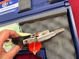 COLT SNUB NOSE REVOLVER MODEL DS-II STAINLESS FINISH WITH BOX. - 7 of 8