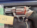 COLT SNUB NOSE REVOLVER MODEL DS-II STAINLESS FINISH WITH BOX. - 3 of 8