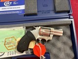 COLT SNUB NOSE REVOLVER MODEL DS-II STAINLESS FINISH WITH BOX. - 4 of 8