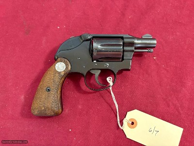 COLT COBRA LIGHTWEIGHT REVOLVER ~ COLT HAMMER SHROUD ~ 38 SPECIAL ~ MADE 1961 - Image 2 of 13