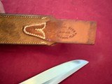 RANDALL MODEL 5-6 KNIFE STACKED LEATHER ~ JOHNSON ROUGHBACK SHEATH - 11 of 12