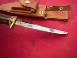 RANDALL MODEL 5-6 KNIFE STACKED LEATHER ~ JOHNSON ROUGHBACK SHEATH - 5 of 12