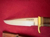 RANDALL MODEL 5-6 KNIFE STACKED LEATHER ~ JOHNSON ROUGHBACK SHEATH - 3 of 12