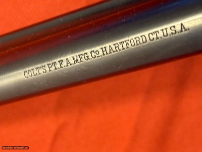 COLT SINGLE ACTION ARMY 2ND GEN BUNTLINE SPECIAL 45LC ~ MADE 1957 ~ - Image 14 of 14