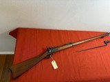 U.S. SPRINGFIELD TRAPDOOR RIFLE MODEL 1873 WITH BAYONET 45-70 GOV'T - 3 of 20
