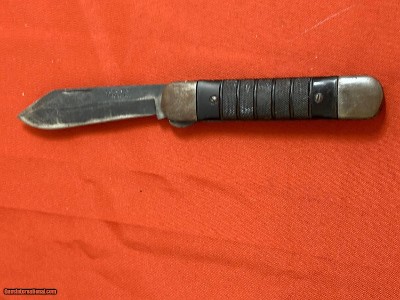 Vintage WWII Era Colonial Pilot Survival Folding Knife Providence R.I.