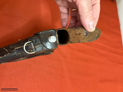 SWISS P08 LUGER SEMI AUTO PISTOL HOLSTER - Image 5 of 6