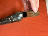 SWISS P08 LUGER SEMI AUTO PISTOL HOLSTER - 5 of 6