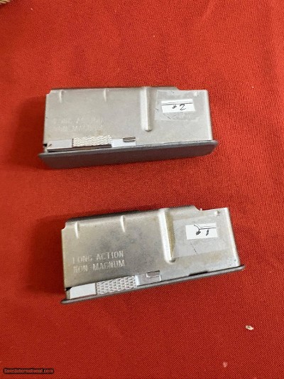 TWO - REMINGTON 700 LONG ACTION BOX MAGAZINE