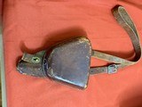 WWll JAPANESE NAMBU SEMI AUTO PISTOL HOLSTER W/ FIRING PIN & ROD
