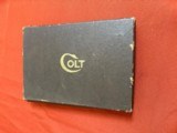COLT 1911 SEMI AUTO PISTOL ~ 38 SUPER BOX ~ 1952 - 1 of 5