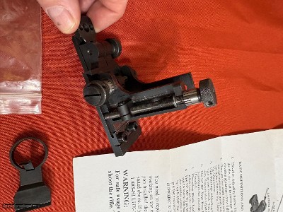 HI LUX MALCOM EXTRA LONG SCOPE AJUSTABLE MOUNT , SHARPS, ROLLING BOCK RIFLE - Image 3 of 8