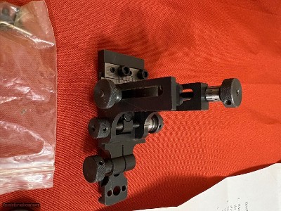 HI LUX MALCOM EXTRA LONG SCOPE AJUSTABLE MOUNT , SHARPS, ROLLING BOCK RIFLE - Image 2 of 8