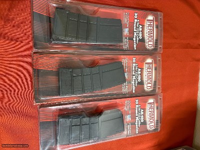 3 - 30 ROUND AR-180 MAGAZINES AR 180 5.56 /.233 MAGS