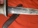 WWII AUSTRALIAN AKE FIGHTING KNIFE W/ SHEATH - 7 of 7