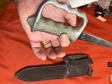 WWII AUSTRALIAN AKE FIGHTING KNIFE W/ SHEATH - 6 of 7