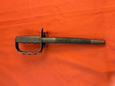 WORLD WAR ONE LF&C TRENCH FIGHTING KNIFE DATED 1917 - Image 13 of 13