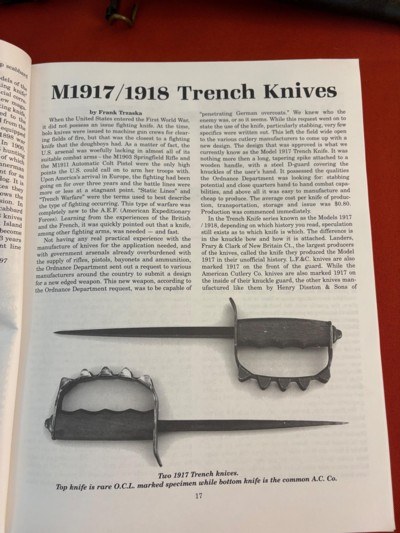 WORLD WAR ONE LF&C TRENCH FIGHTING KNIFE DATED 1917 - Image 10 of 13