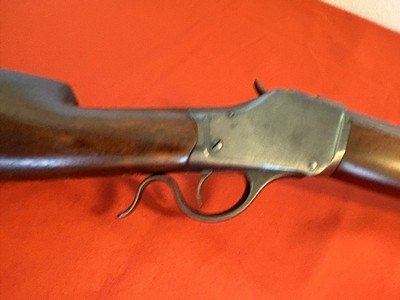 SALE $2150.00 ~WINCHESTER MODEL 1885 HI WALL SINGLE SHOT RIFLE 38-55 MADE IN 1888 - Image 3 of 18