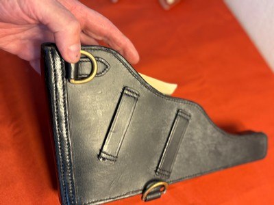 DUTCH BERGMANN BREVETE MODEL 1910/21 SEMI AUTO PISTOL 9MM LARGO W/ HOLSTER ~ Sale $2950.00 - Image 16 of 17