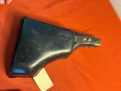 DUTCH BERGMANN BREVETE MODEL 1910/21 SEMI AUTO PISTOL 9MM LARGO W/ HOLSTER ~ Sale $2950.00 - Image 15 of 17