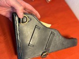 DUTCH BERGMANN BREVETE MODEL 1910/21 SEMI AUTO PISTOL 9MM LARGO W/ HOLSTER - 16 of 17