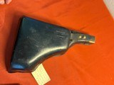 DUTCH BERGMANN BREVETE MODEL 1910/21 SEMI AUTO PISTOL 9MM LARGO W/ HOLSTER - 15 of 17