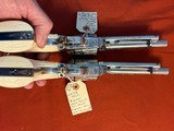 PAIR ~ U.S.F.A. SINGLE ACTION REVOLVER ~ STEVE KAMYK MASTER ENGRAVER ~ IVORY ~ - 5 of 25