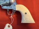 PAIR ~ U.S.F.A. SINGLE ACTION REVOLVER ~ STEVE KAMYK MASTER ENGRAVER ~ IVORY ~ - 12 of 25