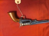 F. LLIPIETTA STAINLESS REPRO COLT MODEL 1851 PERCUSSION REVOLVER - 3 of 13