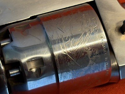 F. LLIPIETTA STAINLESS REPRO COLT MODEL 1851 PERCUSSION REVOLVER - Image 6 of 13