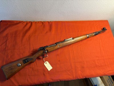 WWll GERMAN MAUSER K98 BOLT ACTION 8MM RIFLE S/147 DATED 1937