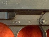 WWll WALTHER AC43 NAZI P38 SEMI AUTO PISTOL 9MM - 7 of 17